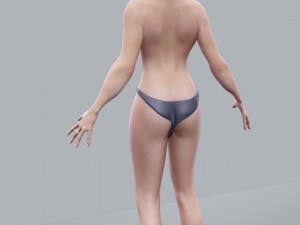 photo realistic 3d model hollywood actress tia carrere 3D Model