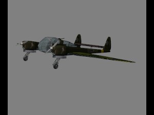 focke-wulf fw 189 3D Модель