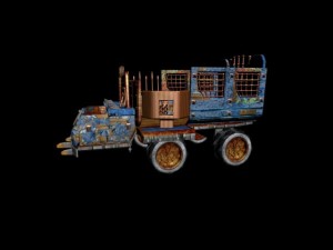crazy car 3D Model