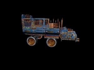 crazy car 3D Model