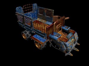 crazy car 3D Model