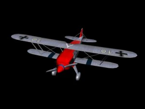 heinkel-he-51-1932 Modelo 3D