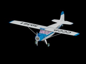 yak-12 3D 模型