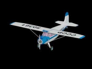 yak-12 3D Model