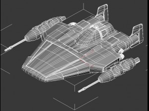 shuttle Model 3D