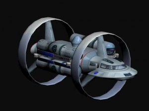 spacecraft 3D Model