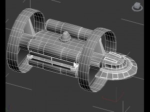 spacecraft 3D Модель
