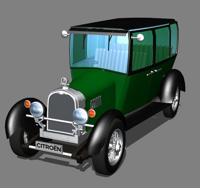 citroen b14g Modelo 3D .c4d .max .obj .3ds .fbx .stl .blend 