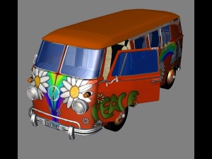 volkswagen 2 Modelo 3D