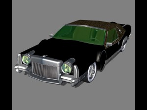 cadillac eldorado 1970 Model 3D