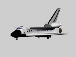 space shuttle 3D Модель