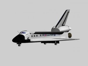 space shuttle 3D Model