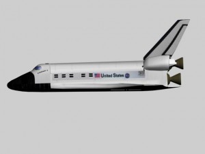 space shuttle 3D Модель