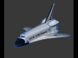 space shuttle 3D Model