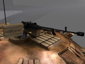 tank t-80 3D Model
