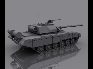 tank t-80 Modelo 3D