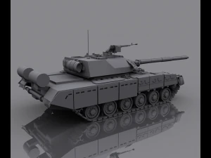 tank t-80 3D Model