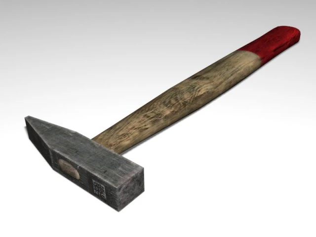 hammer 3D Model .c4d .max .obj .3ds .fbx .stl .blend