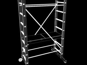 scaffolding 3D Model