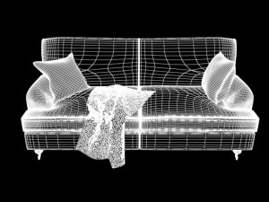 orson sofa 3D Model