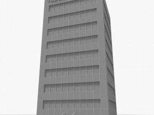 generic building  9 floors Model 3D