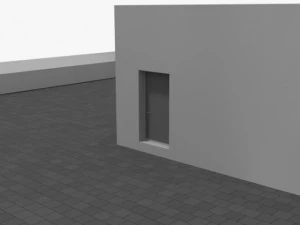 generic building  9 floors 3D Model