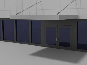 generic building  9 floors 3D Model