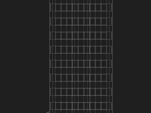 generic building  9 floors Model 3D