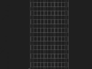 generic building  9 floors 3D Model