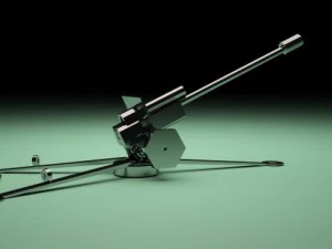 122mm howitzer d30 3D Model