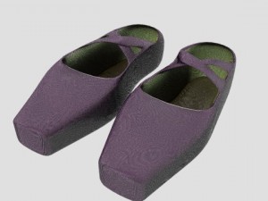 ballet shoes Model 3D