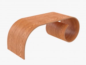 bend coffee table Modelo 3D