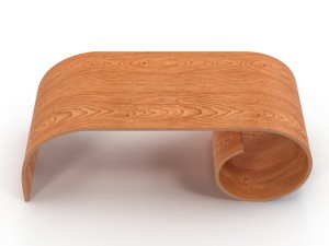 bend coffee table 3D Model