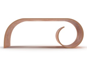 bend coffee table 3D Model