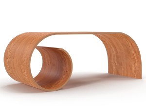 bend coffee table 3D Model