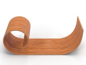bend coffee table 3D Model