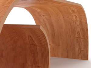 bend coffee table 3D Model