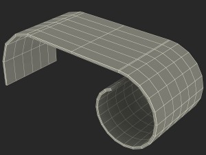 bend coffee table 3D Model