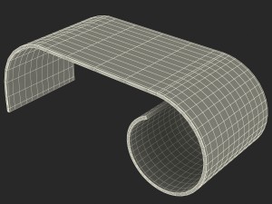 bend coffee table 3D Model