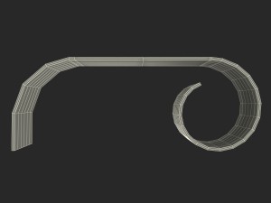 bend coffee table 3D Model