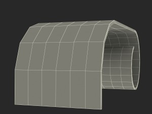 bend coffee table 3D Model