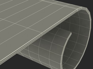bend coffee table 3D Model