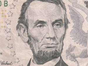 5 dollars bill 3D Модель