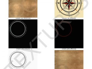 compass 3D 模型