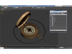compass 3D 模型