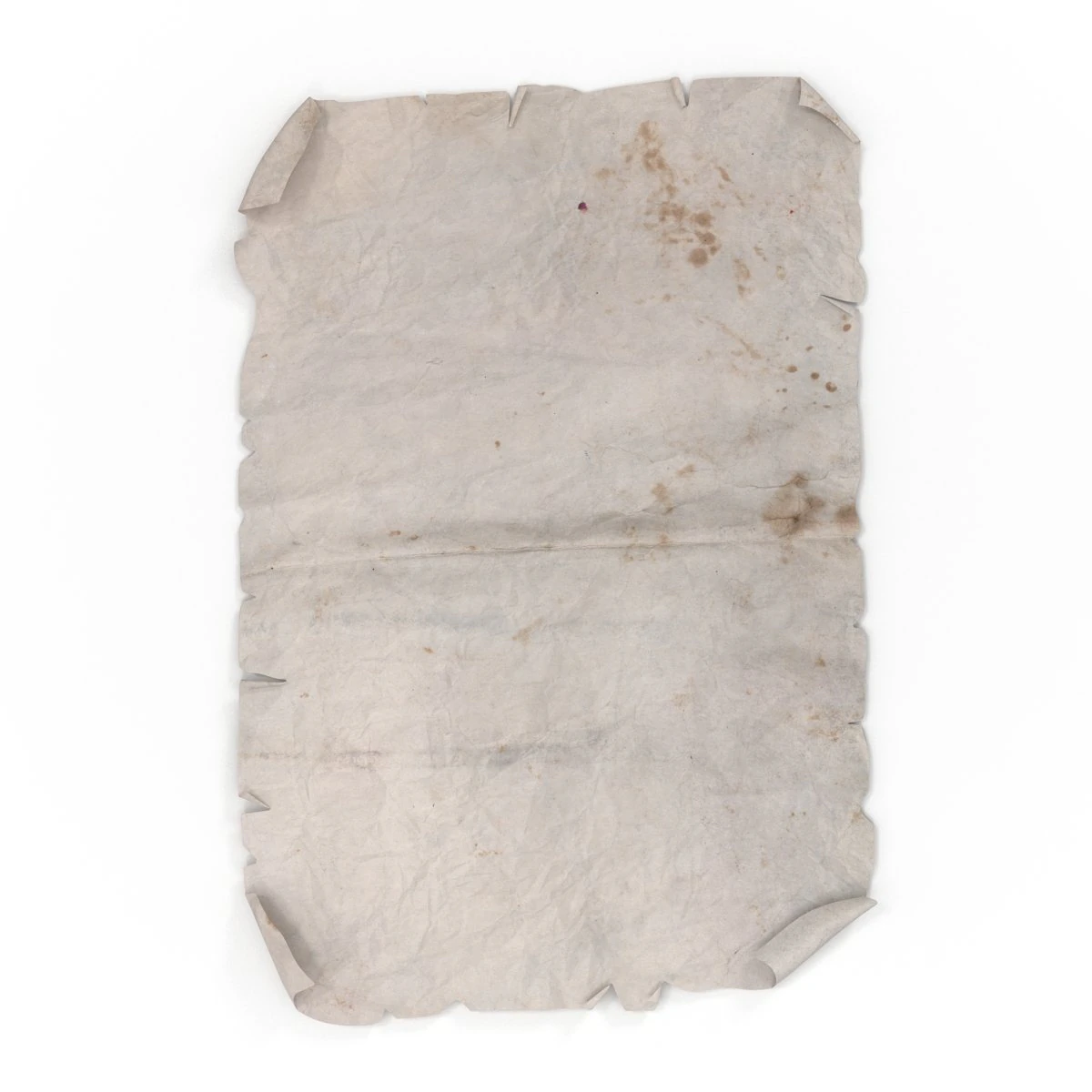 oldpaper 3D Model .c4d .max .obj .3ds .fbx .stl .blend