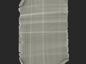 oldpaper 3Dモデル