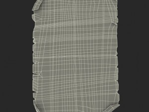 oldpaper 3Dモデル