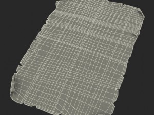 oldpaper 3Dモデル