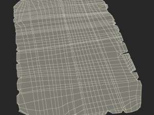oldpaper 3Dモデル